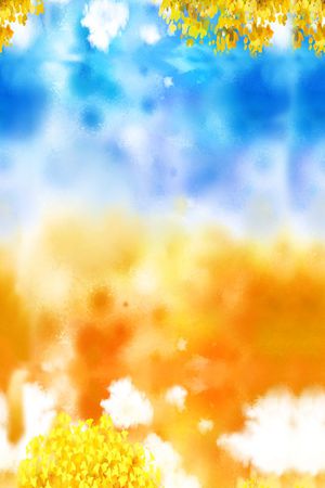 流行时尚 田园风 家纺 长巾 丝巾 长裙印花华亿平台图片