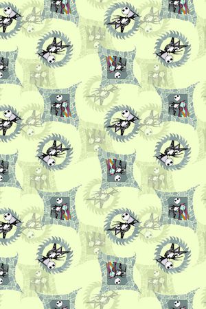 抽象印花华亿平台图片