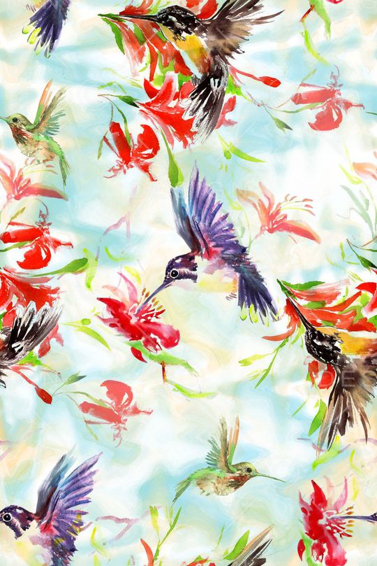 抽象女装图案印花华亿平台图片