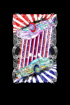 男装印花华亿平台图片