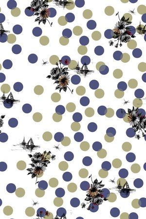 手绘印花华亿平台图片