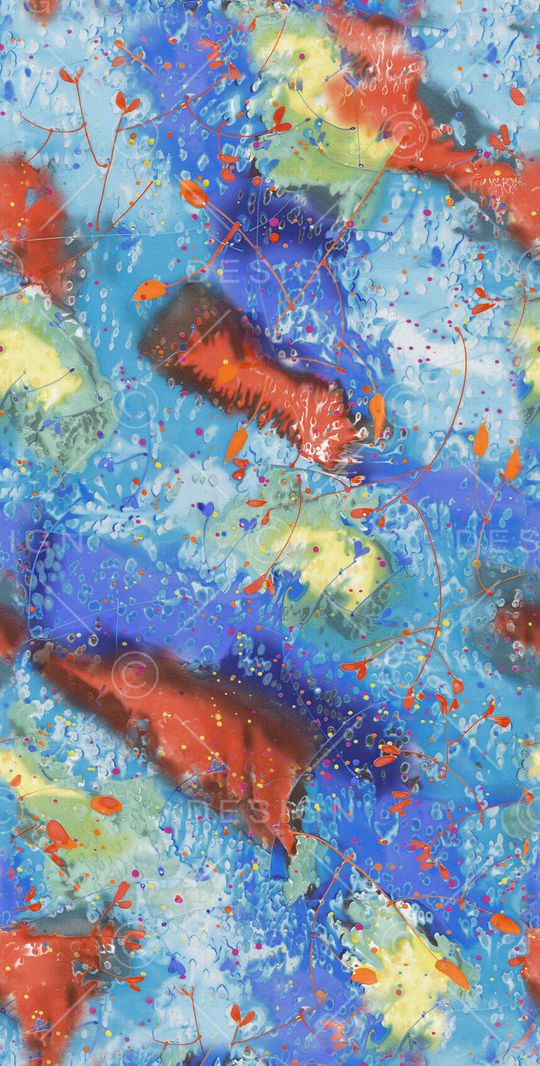 抽象印花华亿平台图片