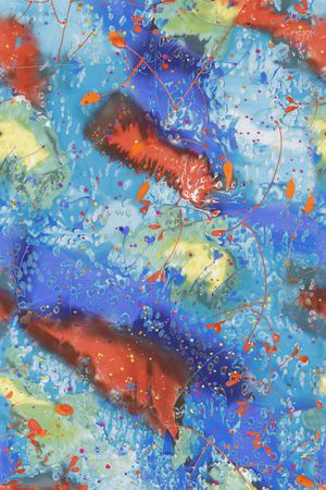 抽象印花华亿平台图片