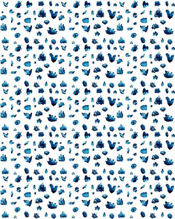 558328-水晶矿石，魅力深蓝，时尚组合，高端