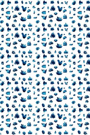 魅力深蓝印花华亿平台图片