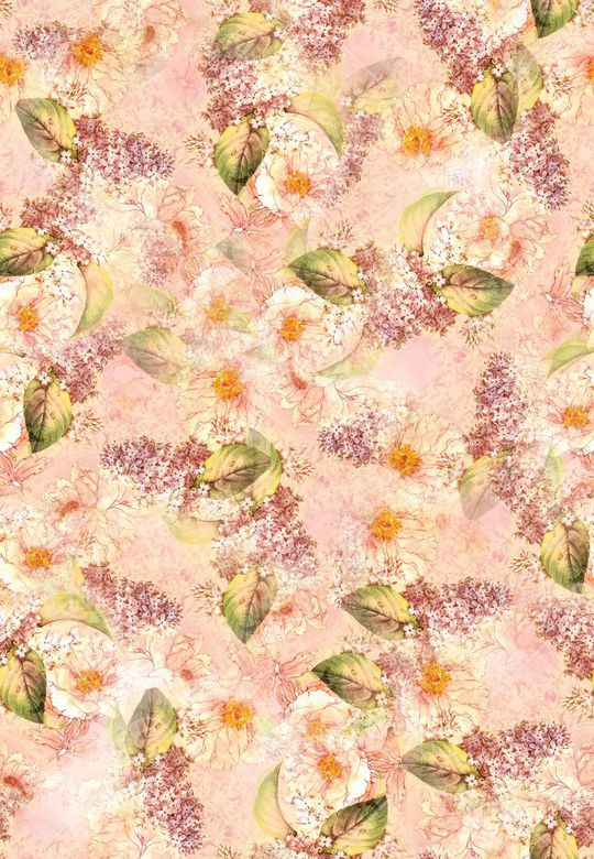 田园风印花华亿平台图片