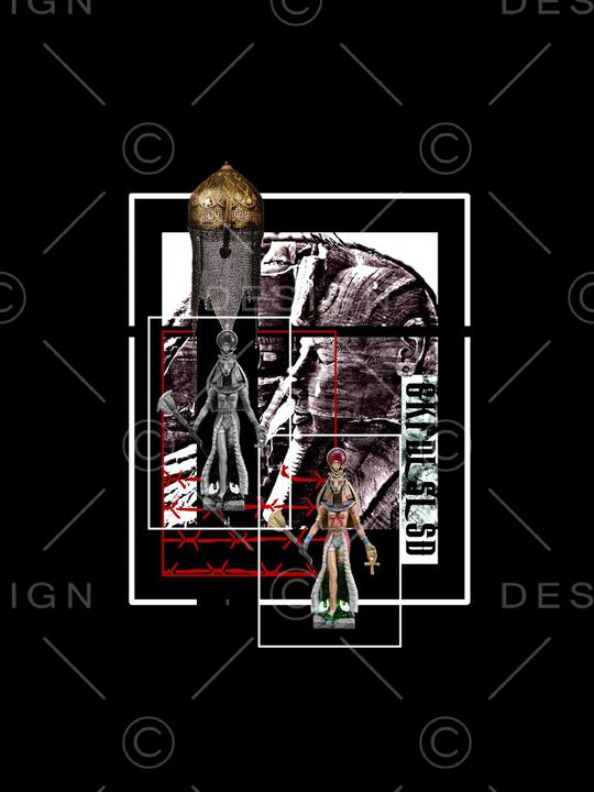 抽象男装图案印花华亿平台图片