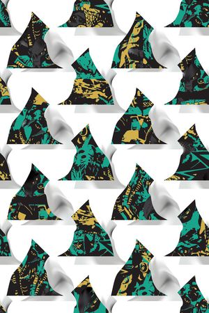 抽象印花华亿平台图片