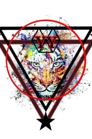 创意服装面料印花华亿平台图片