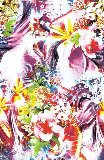 花朵印花华亿平台图片