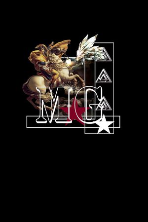 潮流文字印花华亿平台图片