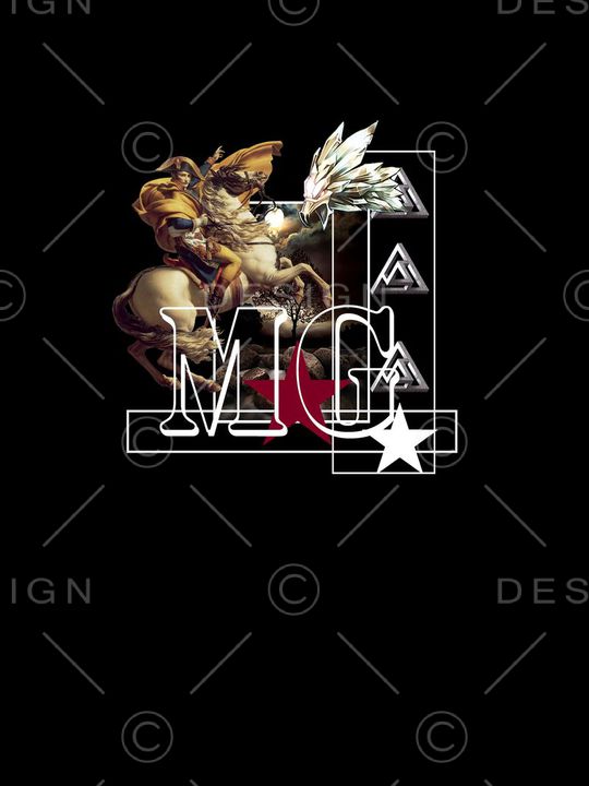 潮流文字印花华亿平台图片