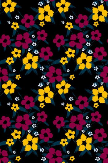 558592-cp笔触写意手绘花卉