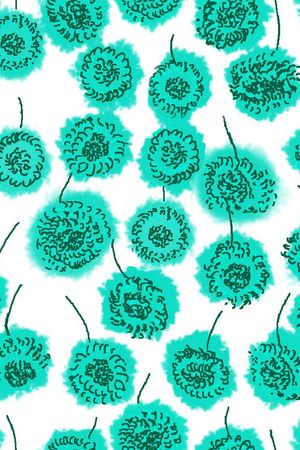 田园风印花华亿平台图片