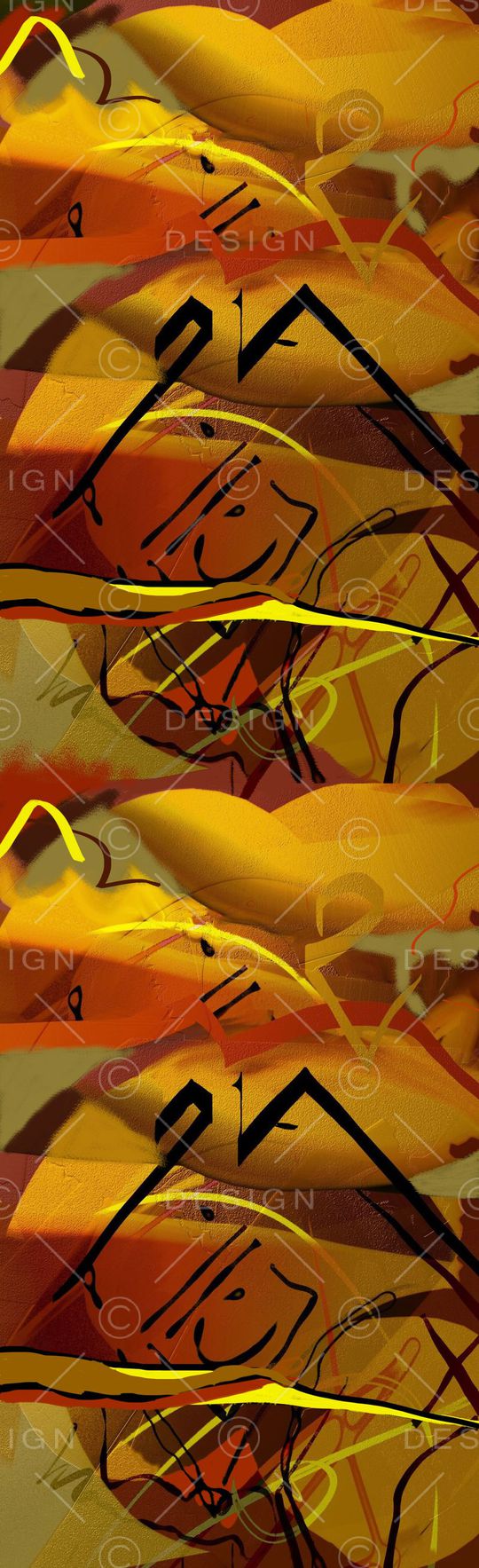 抽象印花华亿平台图片