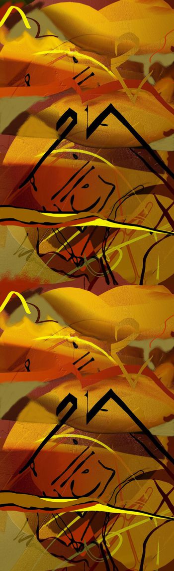 抽象印花华亿平台图片