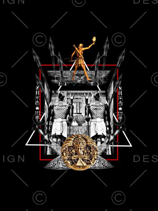 抽象男装图案印花华亿平台图片