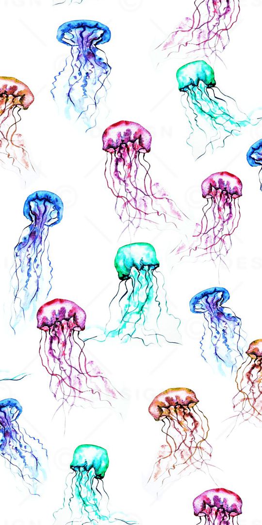 手绘彩色印花华亿平台图片