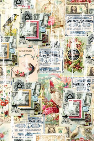 复古印花华亿平台图片