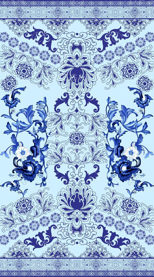 中国风印花华亿平台图片