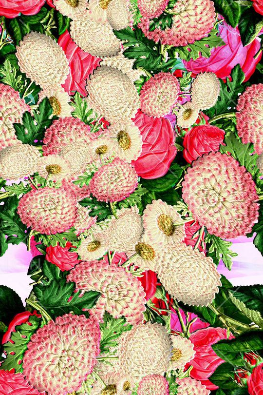 几何印花华亿平台图片