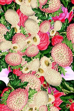 几何印花华亿平台图片