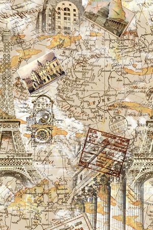 复古印花华亿平台图片