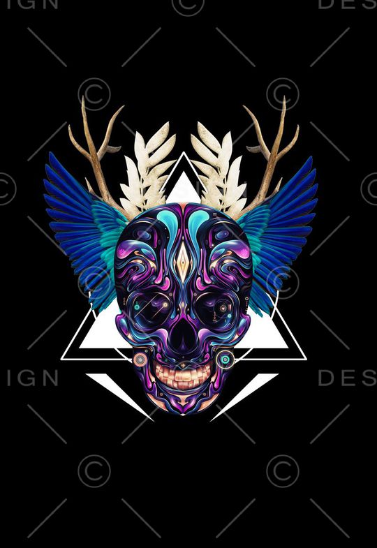 潮流时尚印花华亿平台图片