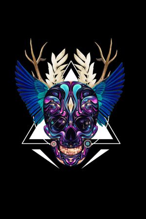 潮流时尚印花华亿平台图片