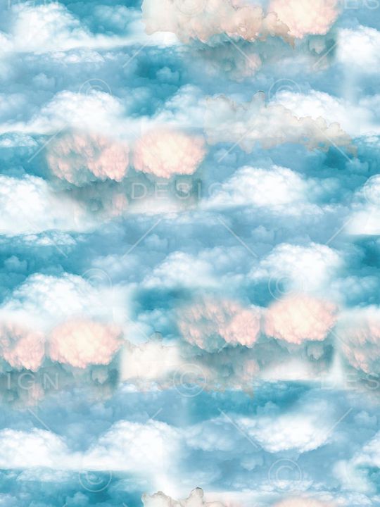 蓝天印花华亿平台图片