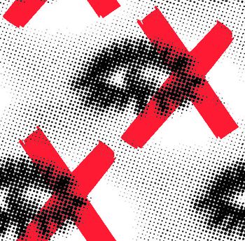 558804-眼睛 大牌印花 箱包印花  流行时