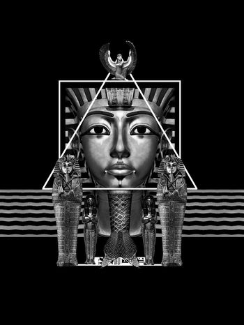 558824-抽象埃及大法佬男装定位图案