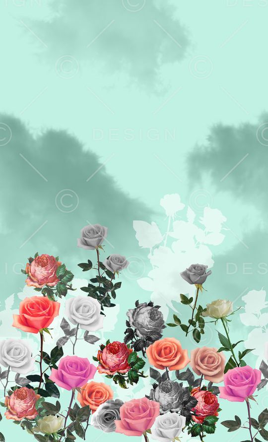 玫瑰印花华亿平台图片