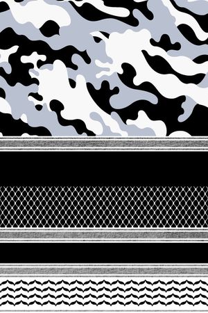 军装迷彩印花华亿平台图片