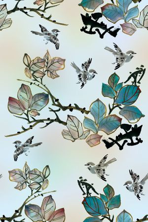 国画印花华亿平台图片