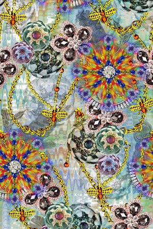 炫彩印花华亿平台图片