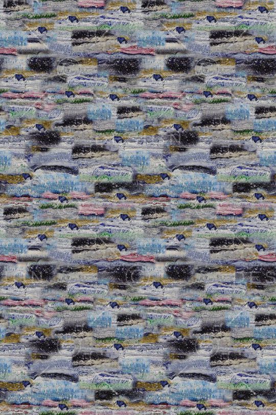 抽象肌理印花华亿平台图片