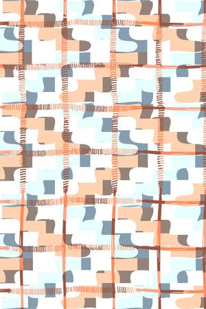 格子印花华亿平台图片