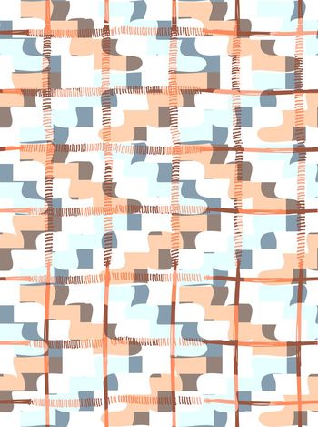 559018-不规则方格大牌华亿平台底纹服装数码华亿平台