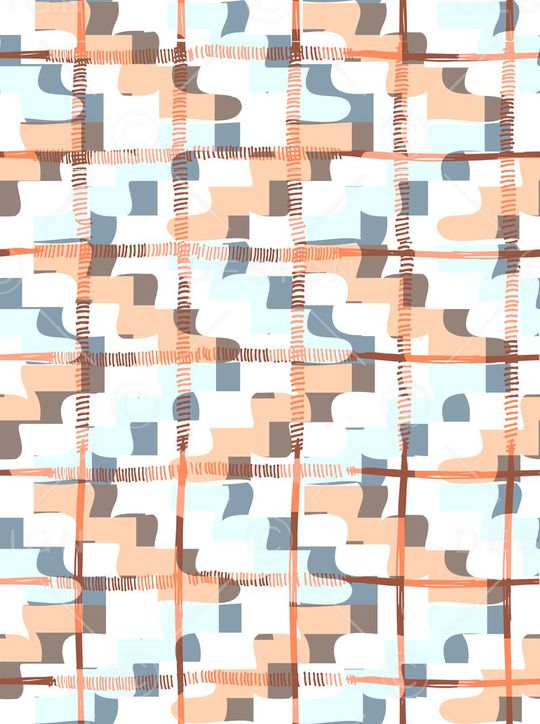 格子印花华亿平台图片