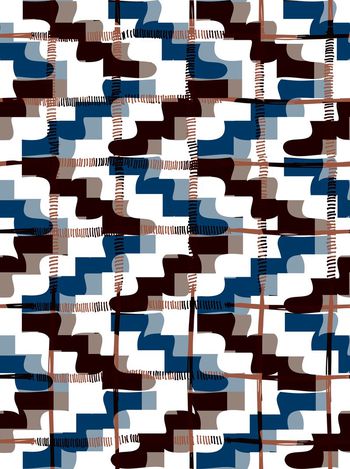 559020-不规则方格大牌华亿平台底纹服装数码华亿平台