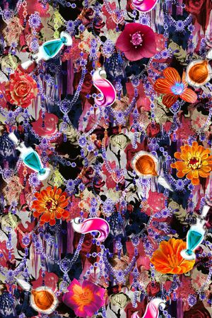 复古印花华亿平台图片