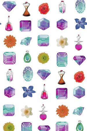 复古印花华亿平台图片