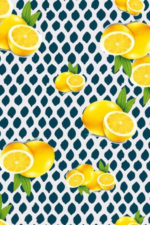 清新印花华亿平台图片