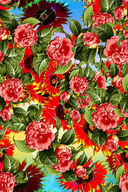 民族风印花华亿平台图片