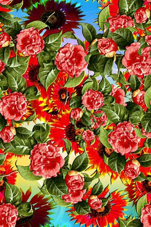 民族风印花华亿平台图片