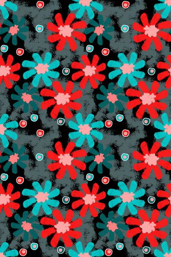 559184-cp针织圣诞花卉