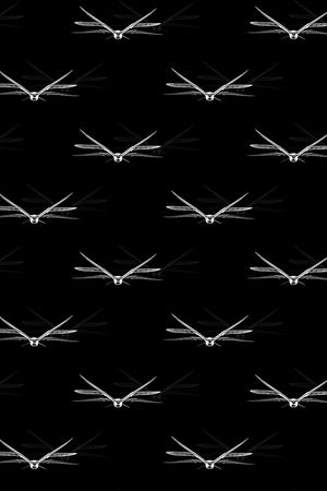 抽象男装图案印花华亿平台图片