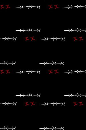 抽象男装图案印花华亿平台图片