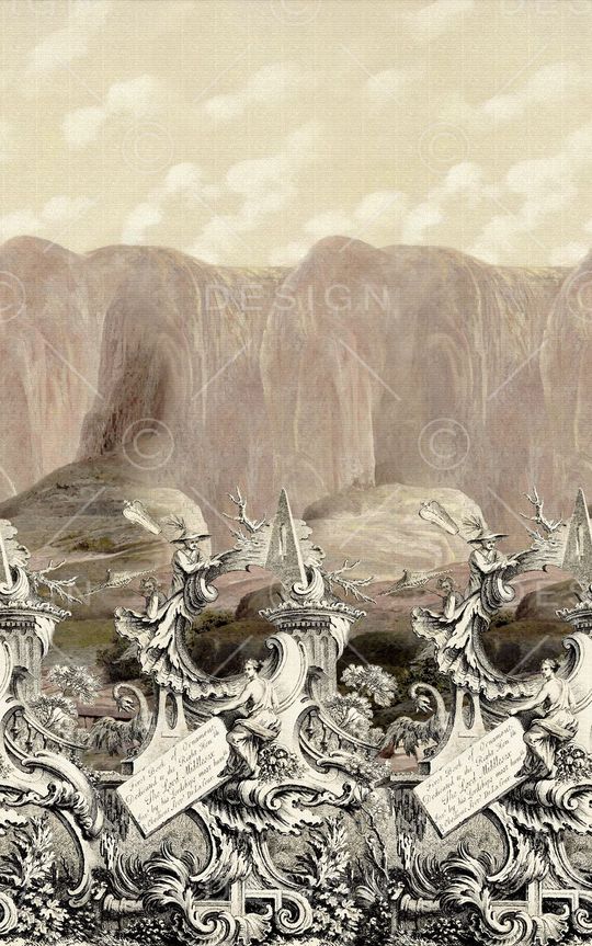 欧式印花华亿平台图片